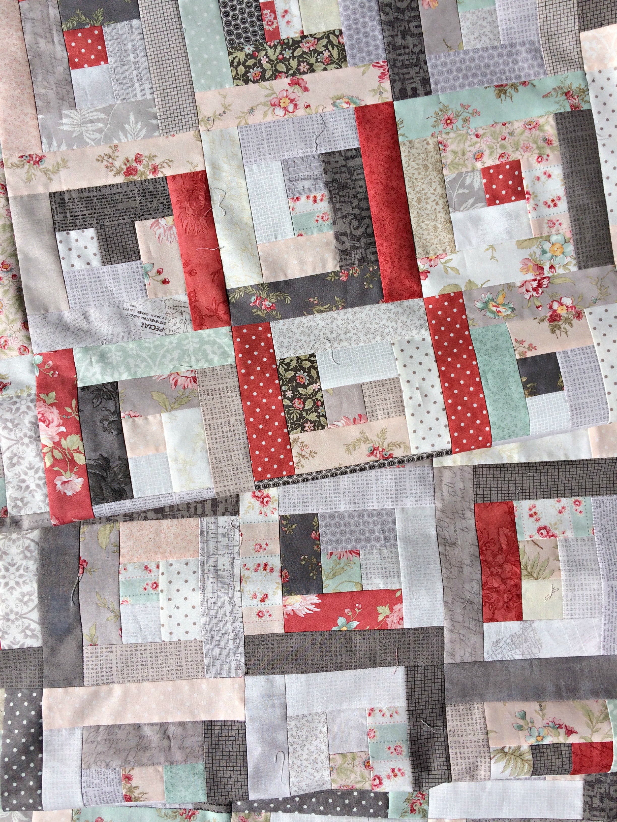 Layer Cake Log Cabin Block Tutorial Coriander Quilts