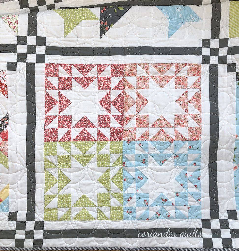 Sunday Best Quilts Sampler Block 5 Coriander Quilts